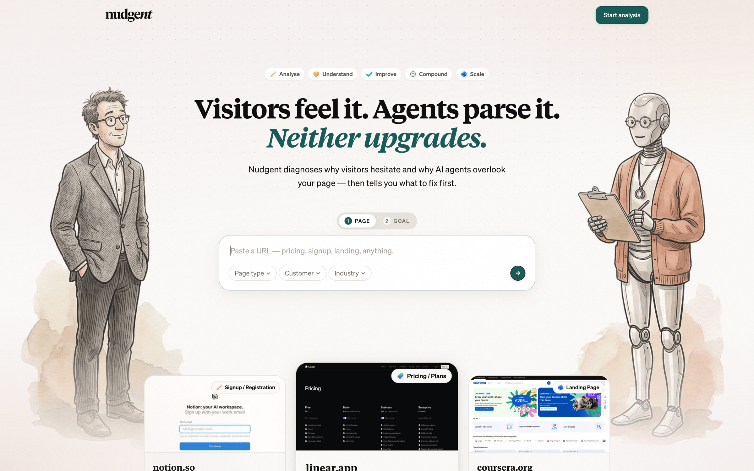 Nudgent — the live product